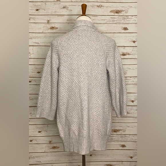 Vince wool and cashmere-blend open cardigan sweater - Picture 5 of 6